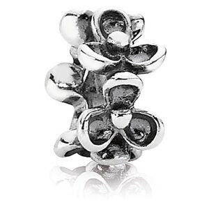 Authentic Pandora Silver Daisy Spacer